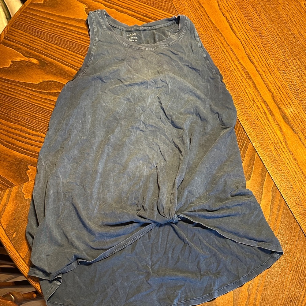 DYI Solidcore Women's Blue Tank Top Sz medium